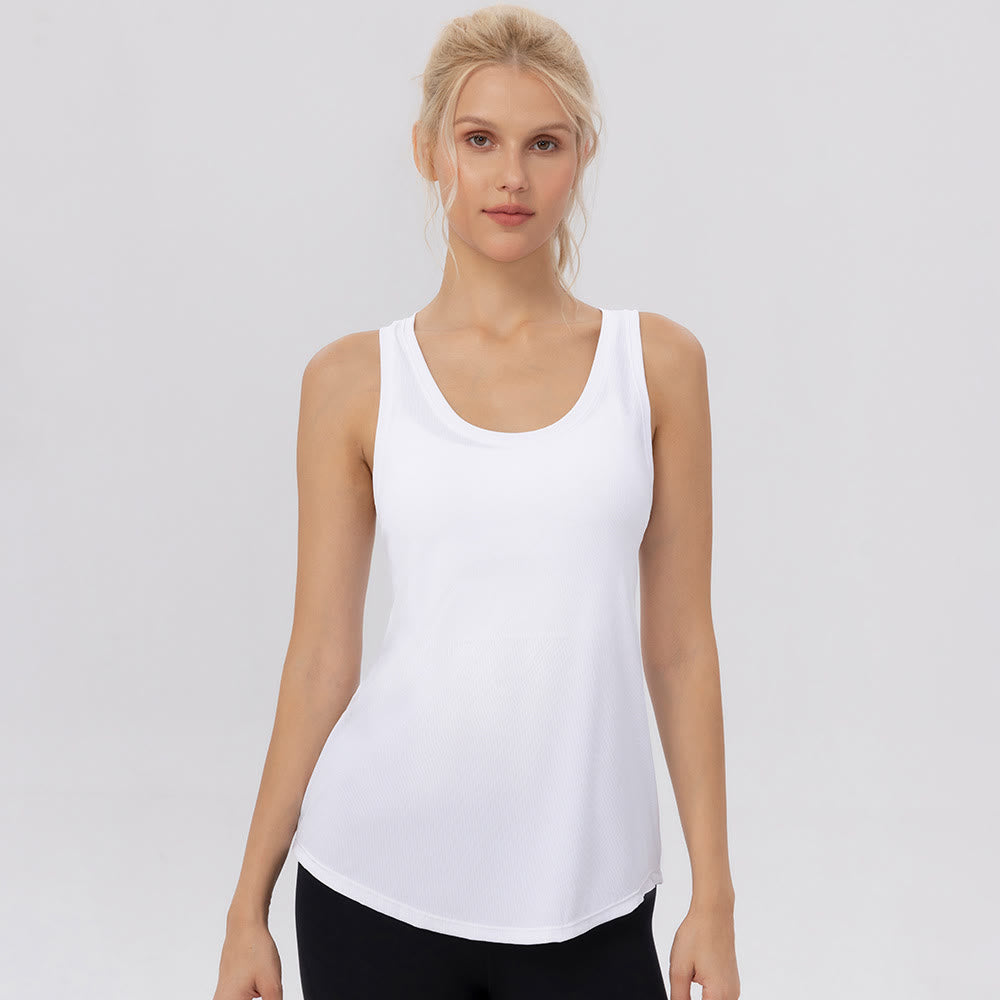 Breezy Fit Yoga Sports Shirt - White - XXL - image 2
