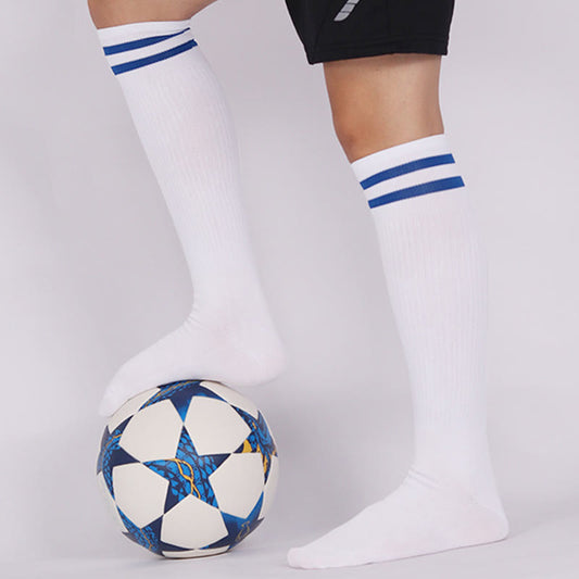 Breathable Soccer Knee High Socks(5 Pairs) - image 0