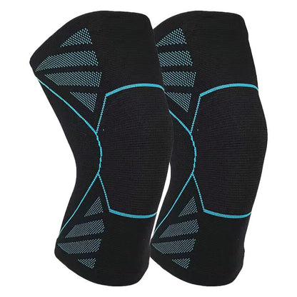 Breathable Support Knee Braces(2 Pieces) - Blue - XL - image 2