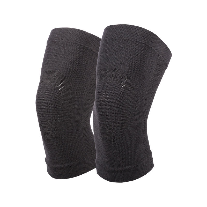 Seamless Support Knee Braces(2 Pairs) - Black - XL - image 1