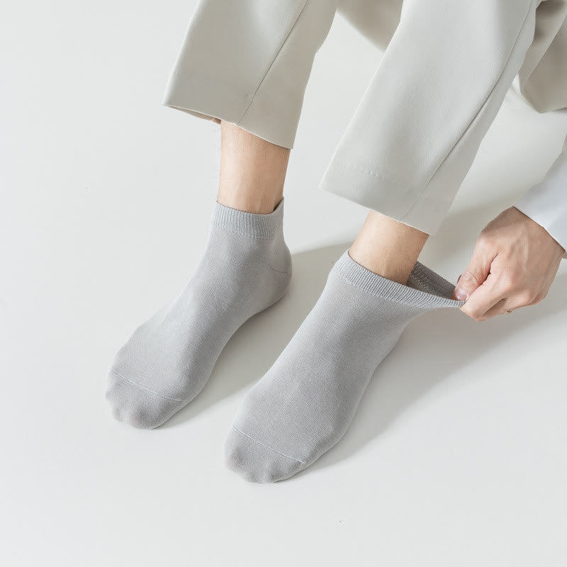 Soft Cotton Ankle Socks(5 Pairs) - image 1