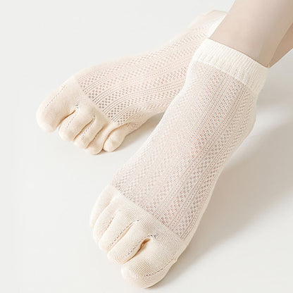 Breathable Mesh Alignment Socks(4 Pairs) - image 4