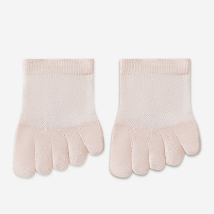 Cotton Soft Alignment Socks(5 Pairs) - Light Pink - EU36-40(US3-7) - image 13