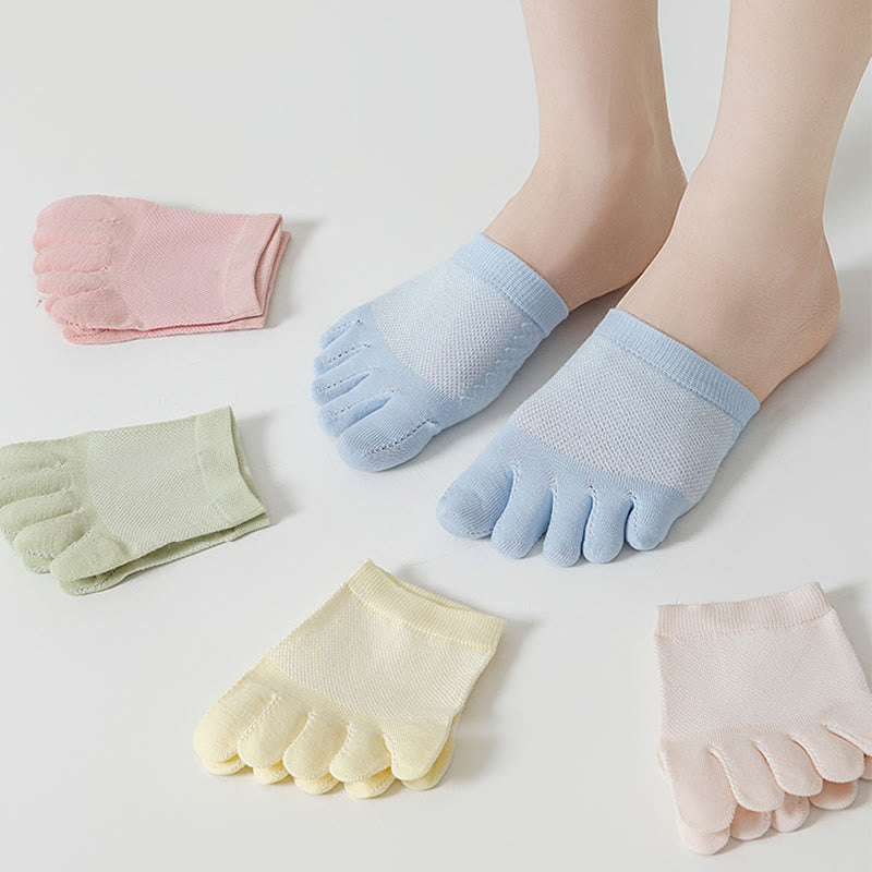 Cotton Soft Alignment Socks(5 Pairs) - Multicolor - EU36-40(US3-7) - image 10