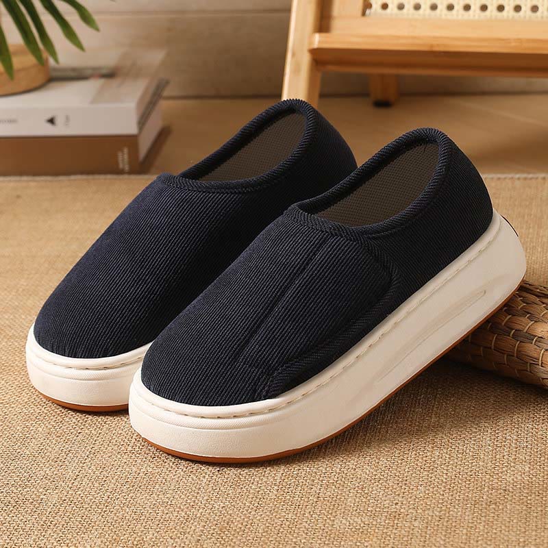 Plus Size Cushioned Sole Slippers - Blue - EU45-46(US10-11) - image 12