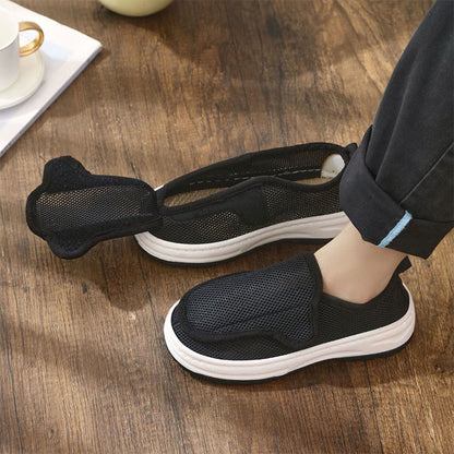 Plus Size Breathable Mesh Slippers - image 1
