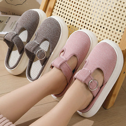 Plus Size Cozy Thick Sole Slippers - image 5