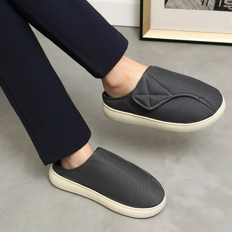 Plus Size Breathable Mesh Upper Slippers - image 6