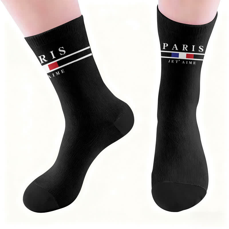 Racing Paris Flag Socks - image 5