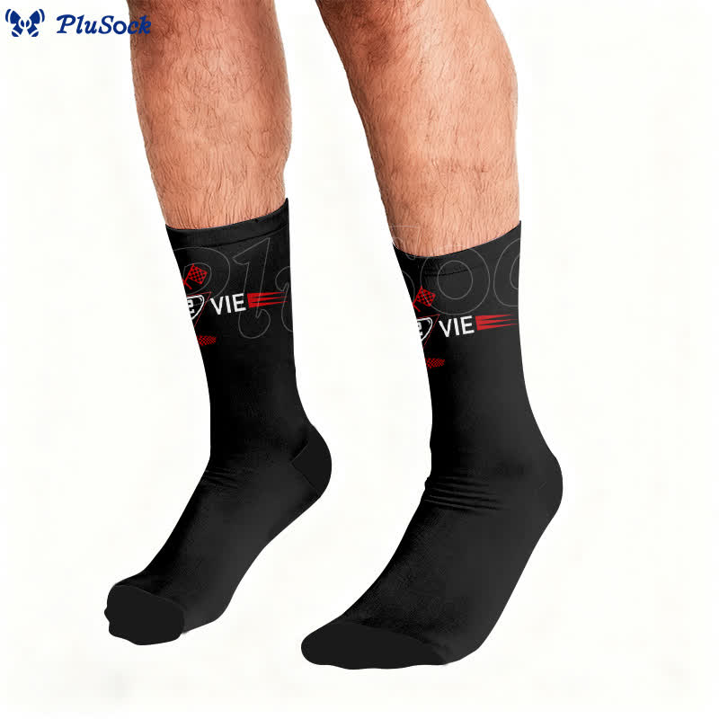 Racing Paris Flag Socks - image 3