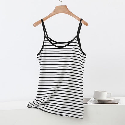 Plus Size Striped Tank Top - B - 6XL - image 8