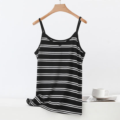 Plus Size Striped Tank Top - D - 6XL - image 10