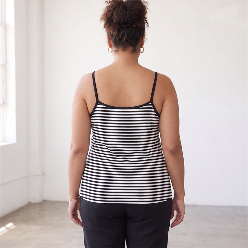 Plus Size Striped Tank Top - image 2