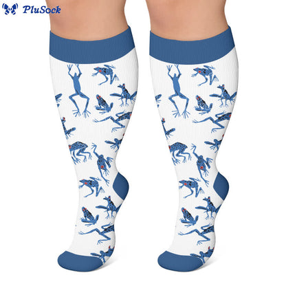 Plus Size Frog Compression Socks - image 6