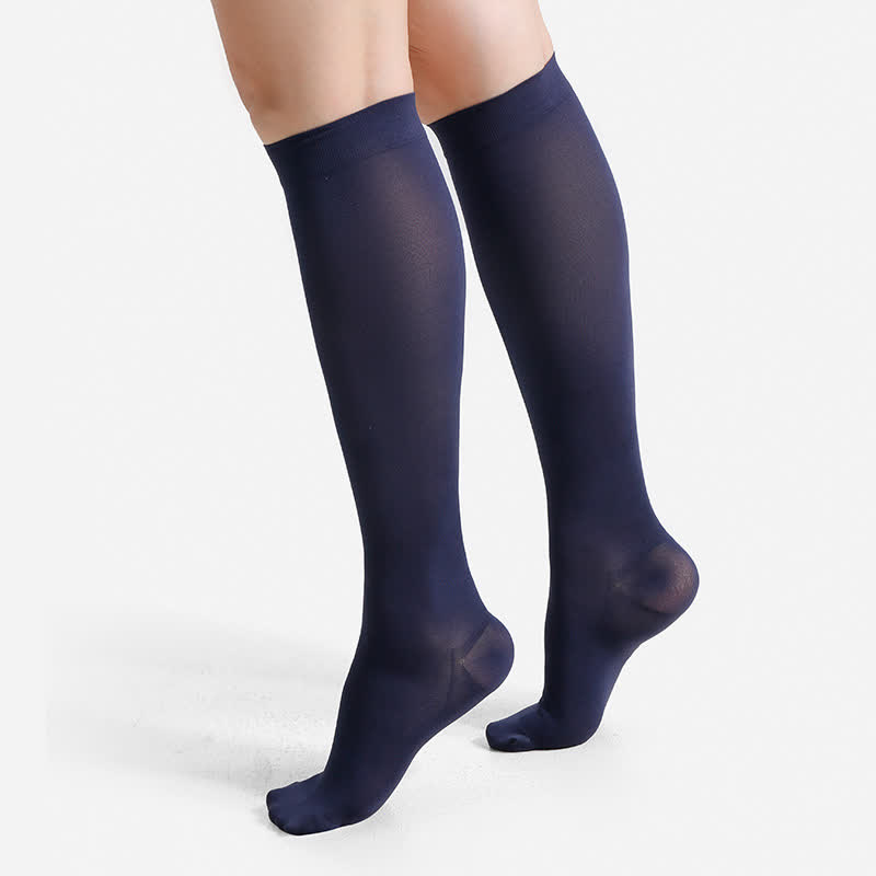 Classic Solid Compression Socks - image 2