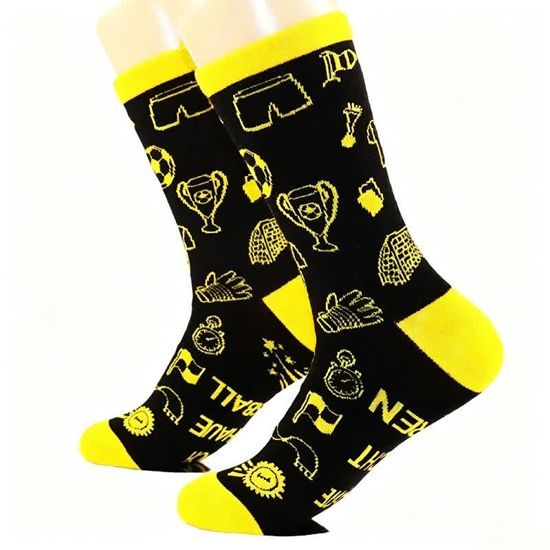 Soccer Slogan Quarter Socks(2 Pairs) - image 9