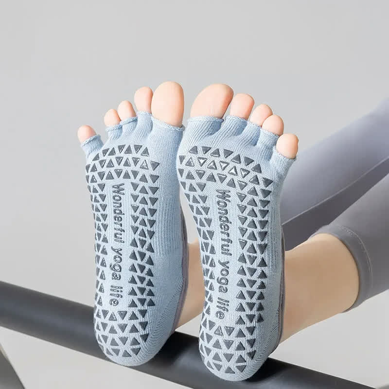 Low Cut Toe Grip Socks(2 Pairs) - image 2