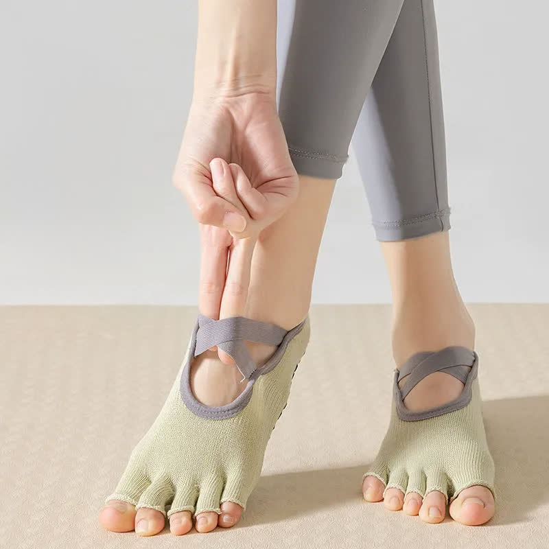 Low Cut Toe Grip Socks(2 Pairs) - image 3
