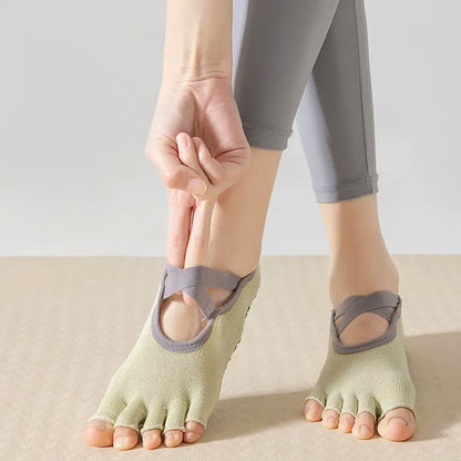 Low Cut Toe Grip Socks(2 Pairs) - image 3