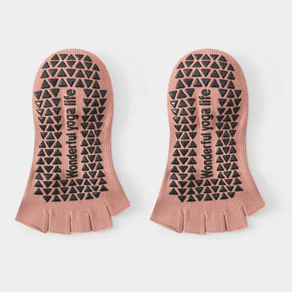 Low Cut Toe Grip Socks(2 Pairs) - Pink - EU35-40(US2-7) - image 9