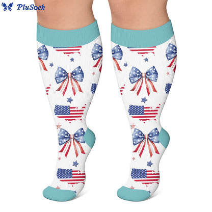 Plus Size Championing Freedom Compression Socks - image 7