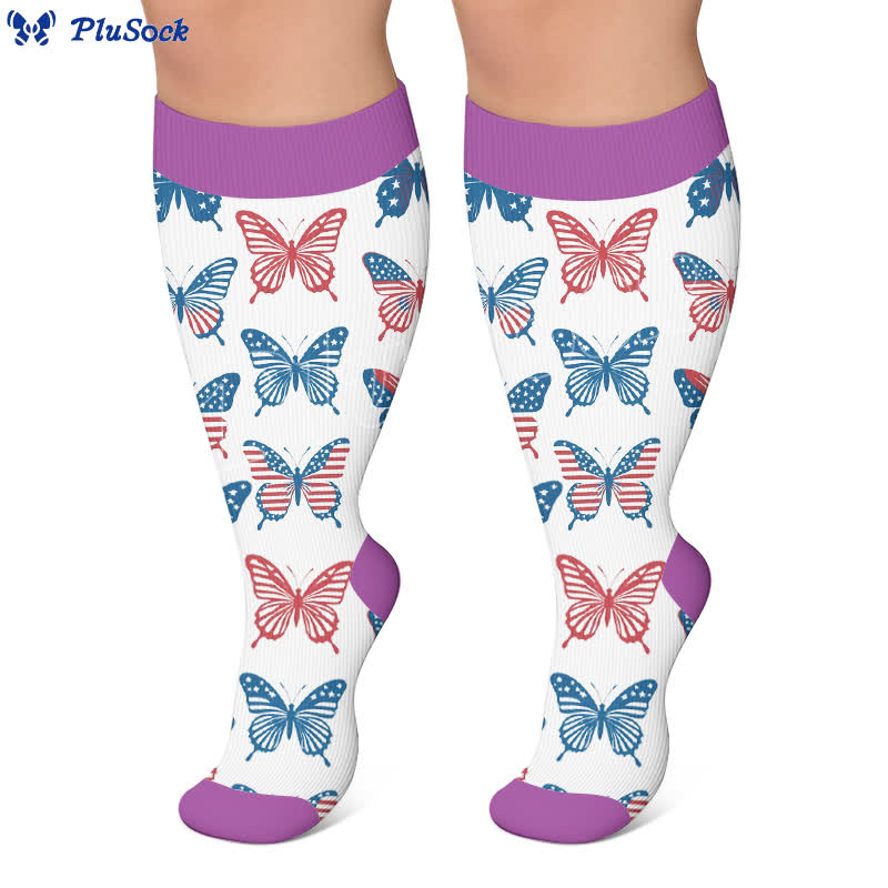 Plus Size Championing Freedom Compression Socks - image 6