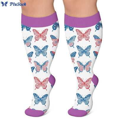 Plus Size Championing Freedom Compression Socks - image 6