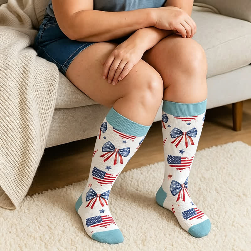 Plus Size Championing Freedom Compression Socks - image 3