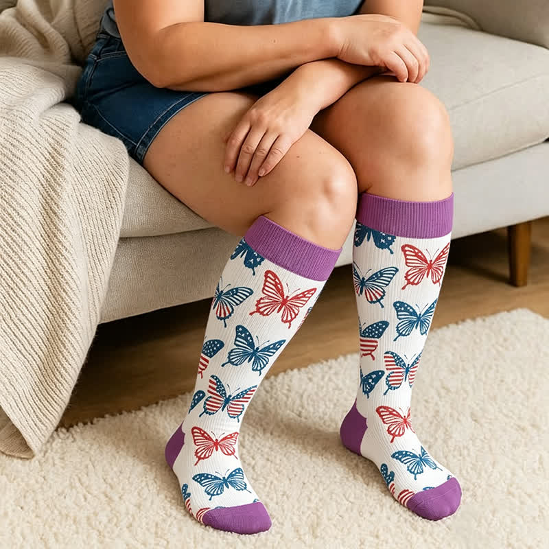 Plus Size Championing Freedom Compression Socks - image 2