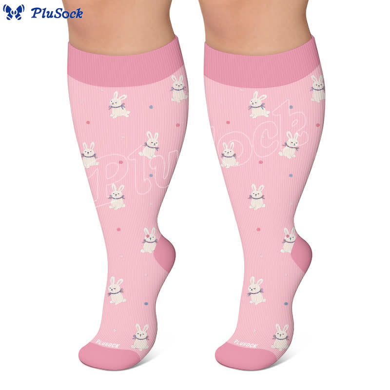 Plus Size Sheep Dog Rabbit Compression Socks - image 7