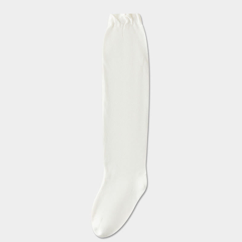 Slouchy Mesh Knit Sleep Socks(2 Pairs) - White - EU35-39(US2-6) - image 5