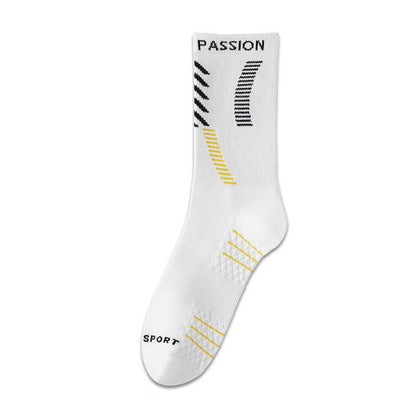 Passion Sport Quarter Socks (5 Pairs) - White - EU38-44(US5-10) - image 4