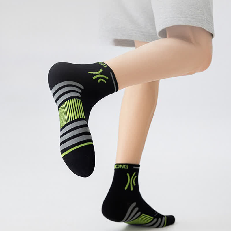 Quick Dry Cushioned Socks (5 Pairs) - image 2