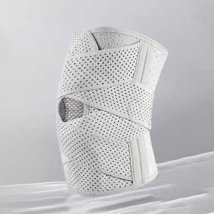 Open Patella Support Knee Brace - Light Gray - 3XL - image 4