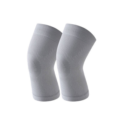 Breathable supportive Compression Knee Braces - Grey - L - image 8