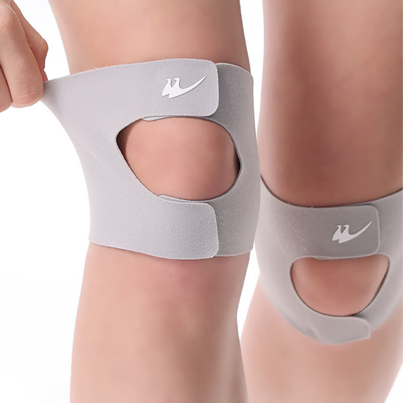 Adjustable Open Patella Strap - Grey - L - image 2