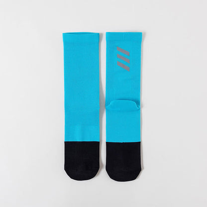 Quick Dry Grip Quarter Socks(3 Pairs) - Blue - EU38-44(US5-10) - image 6