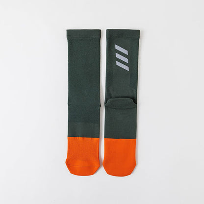 Quick Dry Grip Quarter Socks(3 Pairs) - Green - EU38-44(US5-10) - image 4