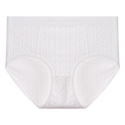 Breathable Textured High Rise Panty(4 Packs) - C - 5XL - image 4