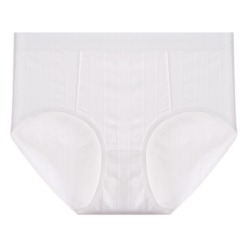 Breathable Textured High Rise Panty(4 Packs) - A - 5XL - image 2