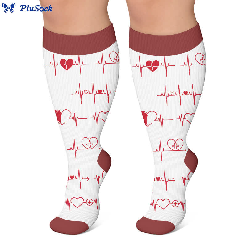 Plus Size Healthcare Compression Socks - image 3