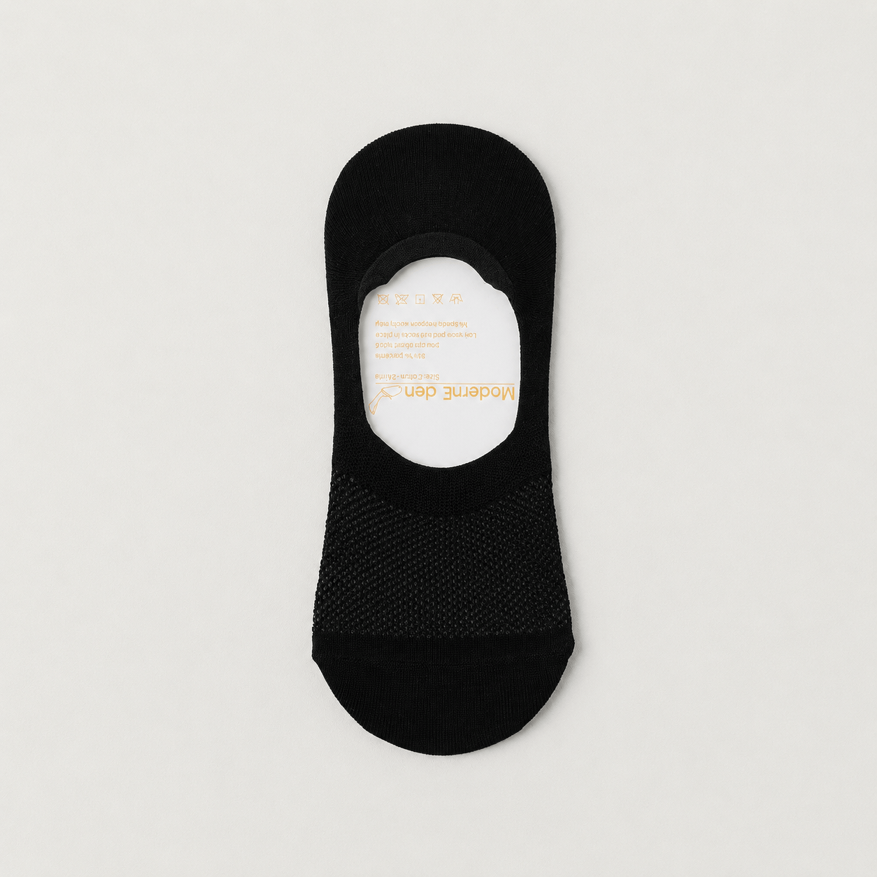 Silk Invisible Loafer No Show Socks (4 Pairs) - Black - EU38-45(US5-11) - image 3
