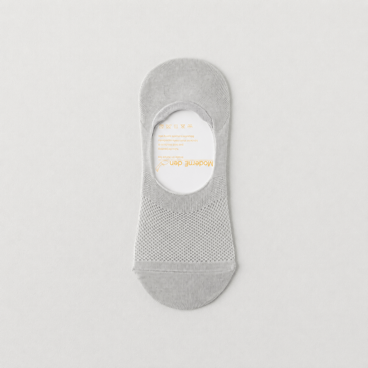 Silk Invisible Loafer No Show Socks (4 Pairs) - Light Gray - EU38-45(US5-11) - image 5