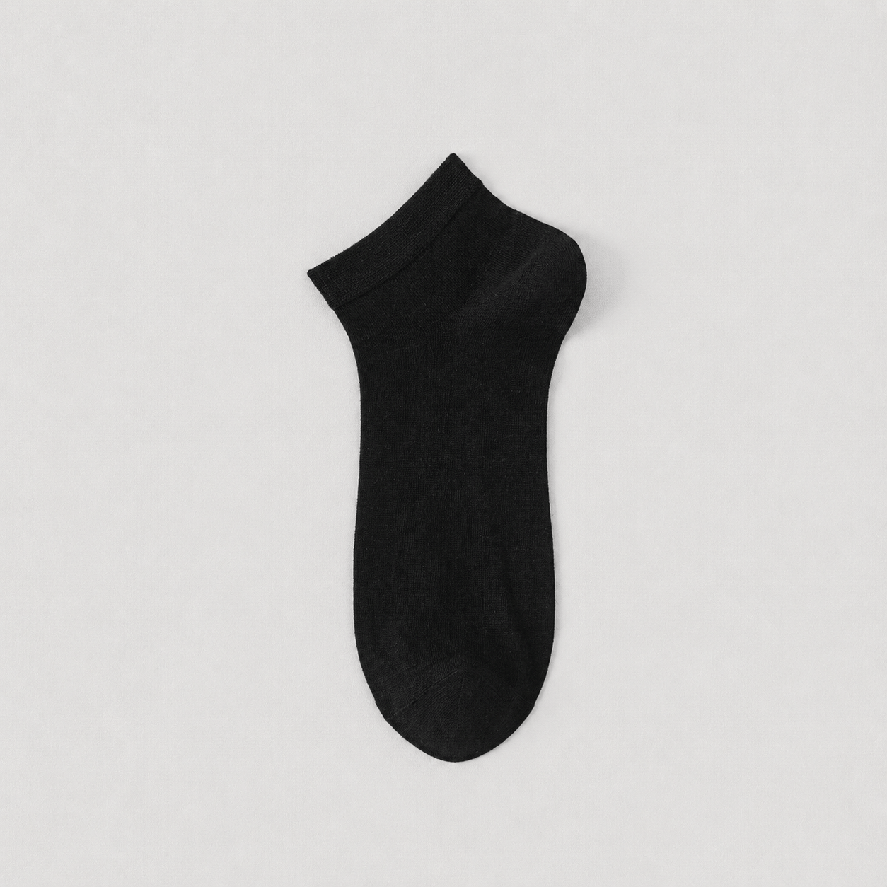 Silk Breathable Ankle Socks (4 Pairs) - Black - EU38-45(US5-11) - image 6