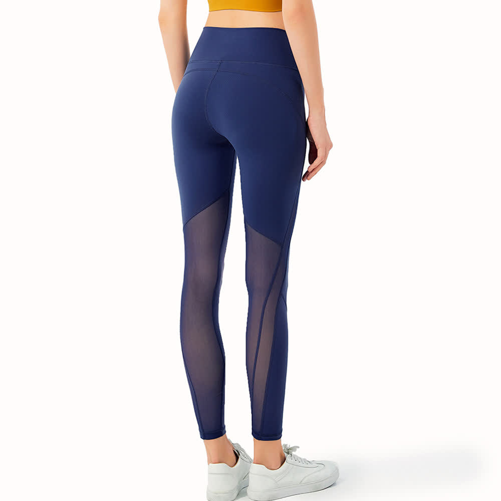 Plusock Sculpt Mesh Yoga Leggings - image 5