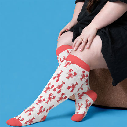 Plus Size Flag Colors Compression Socks - image 2