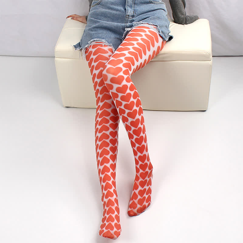 Plusock Butterfly Print Daily Pantyhose - E - One Size - image 4