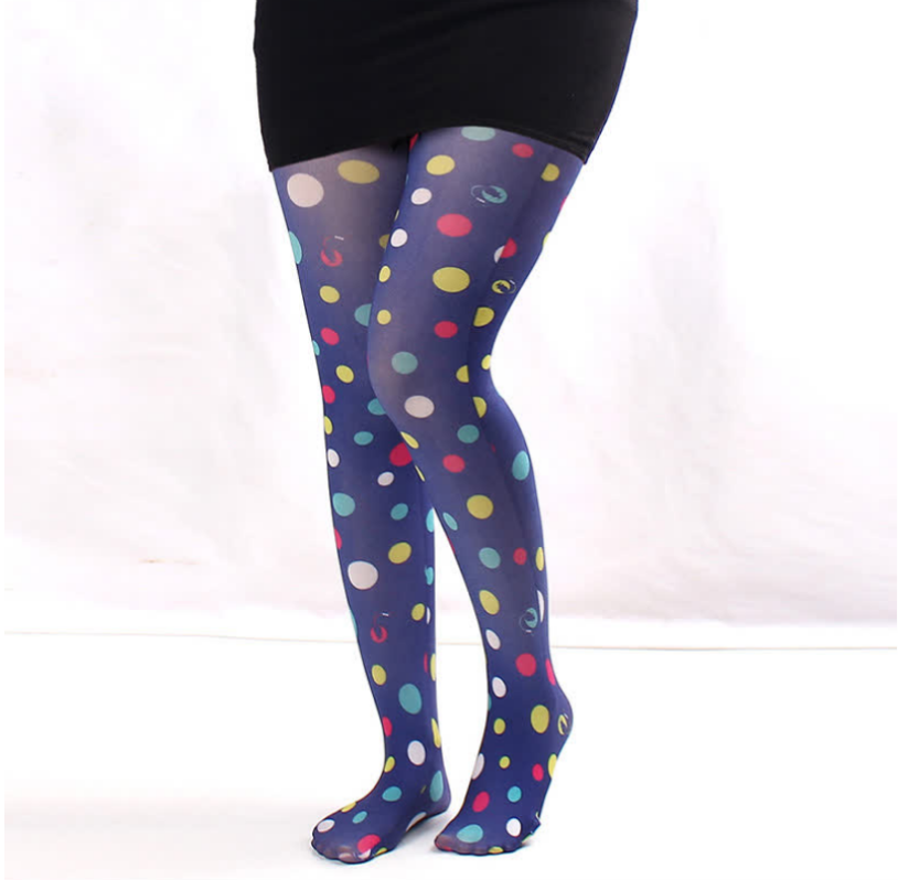 Plusock Floral Statement Pantyhose - image 0
