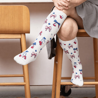 Plus Size Independence Balloons Compression Socks - image 2