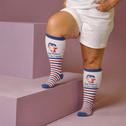 Plus Size Patriotic Compression Socks - image 1